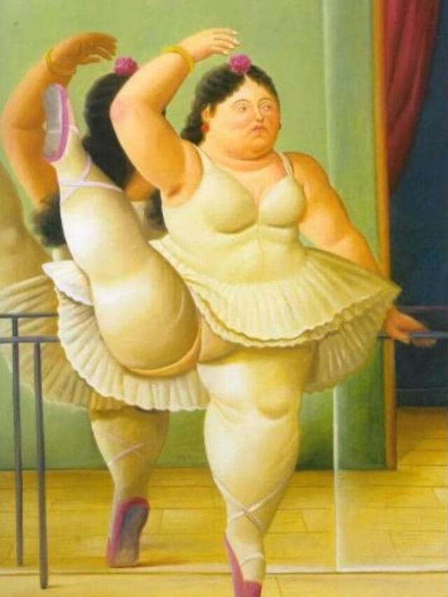 Bailarina en la barra – Fernando Botero